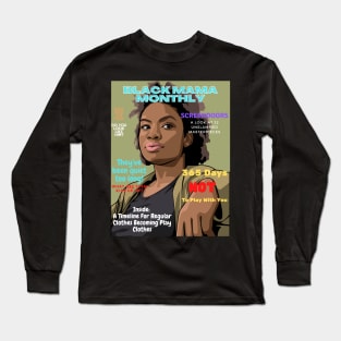 Black Mama Monthly Long Sleeve T-Shirt